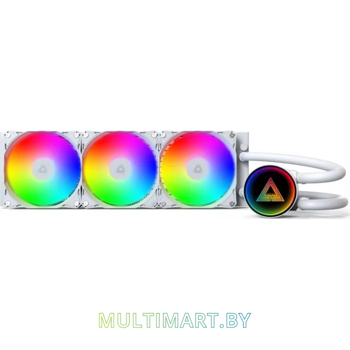 Кулер Montech LightFlow ARGB 360 (белый)